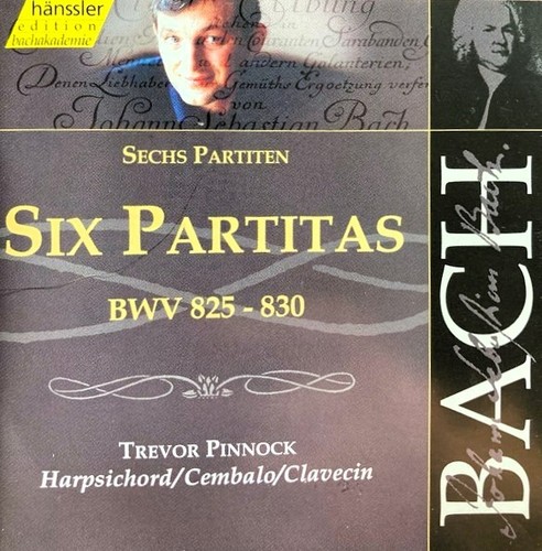 Bach six partitas bwv 825 - bach, 825-830