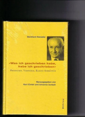 Was ich geschrieben habe - ,,