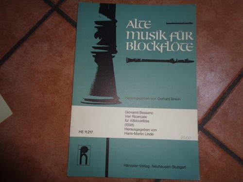 Hohe musik fur flottenflöte - fur,