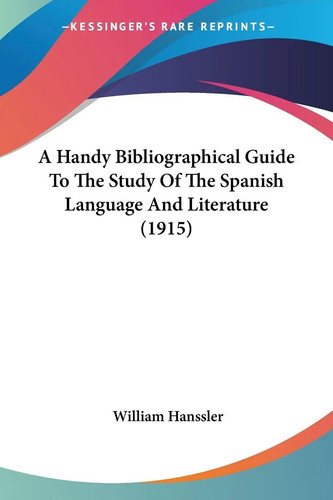 William hanssler a - hanssler, |