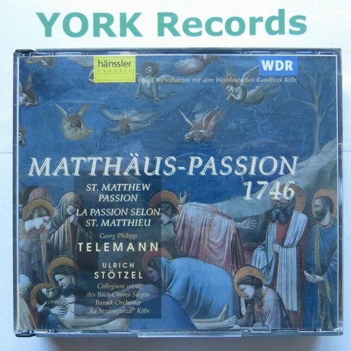 Telemann matthaus passion - telemann, matthaus-passion